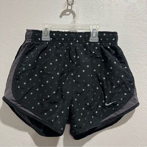 Nike Tempo Black Polka-Dot Running Shorts